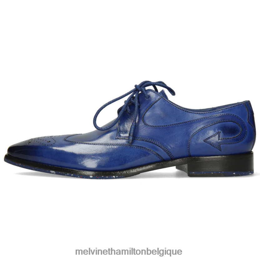Melvin & Hamilton Hommes elvis 63 R44228556 chaussures derby bleu