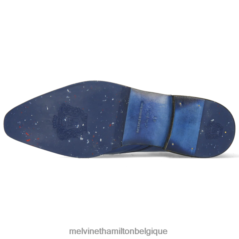 Melvin & Hamilton Hommes elvis 63 R44228556 chaussures derby bleu