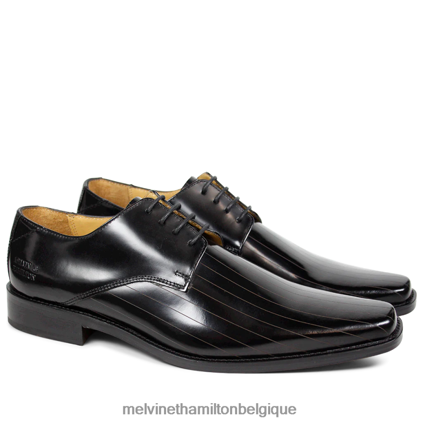 Melvin & Hamilton Hommes franc 9 R44228555 chaussures derby noir