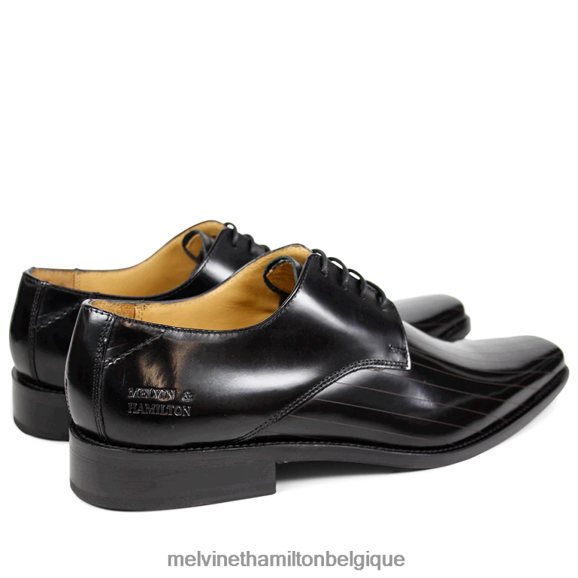 Melvin & Hamilton Hommes franc 9 R44228555 chaussures derby noir