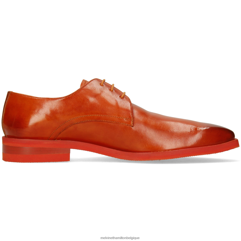 Melvin & Hamilton Hommes lance 24 R44228545 chaussures derby orange