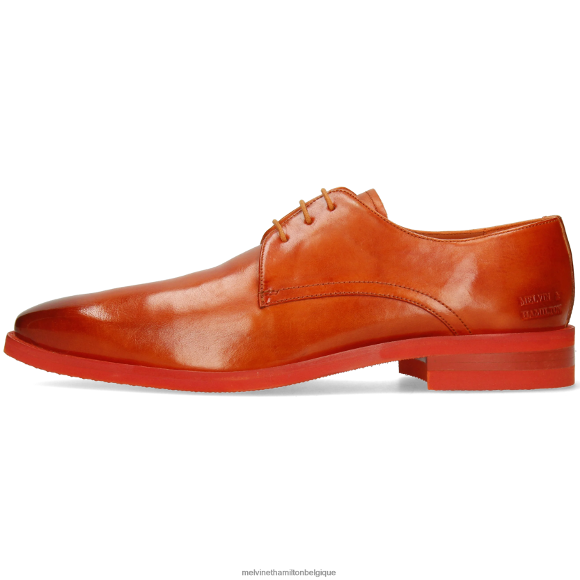 Melvin & Hamilton Hommes lance 24 R44228545 chaussures derby orange