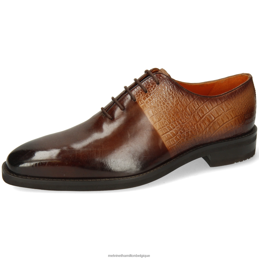 Melvin & Hamilton Hommes lance 61 R44228390 chaussures derby brun