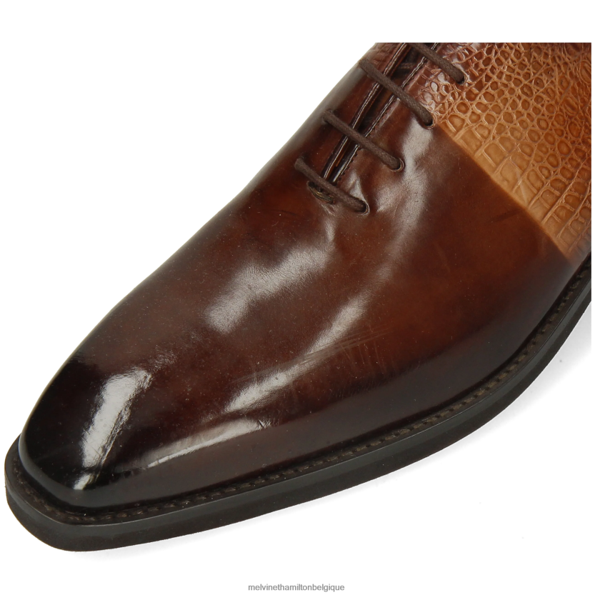 Melvin & Hamilton Hommes lance 61 R44228390 chaussures derby brun