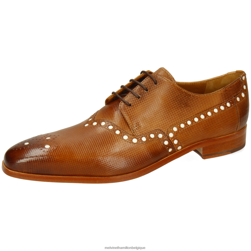 Melvin & Hamilton Hommes lance 66 R44228407 chaussures derby brun