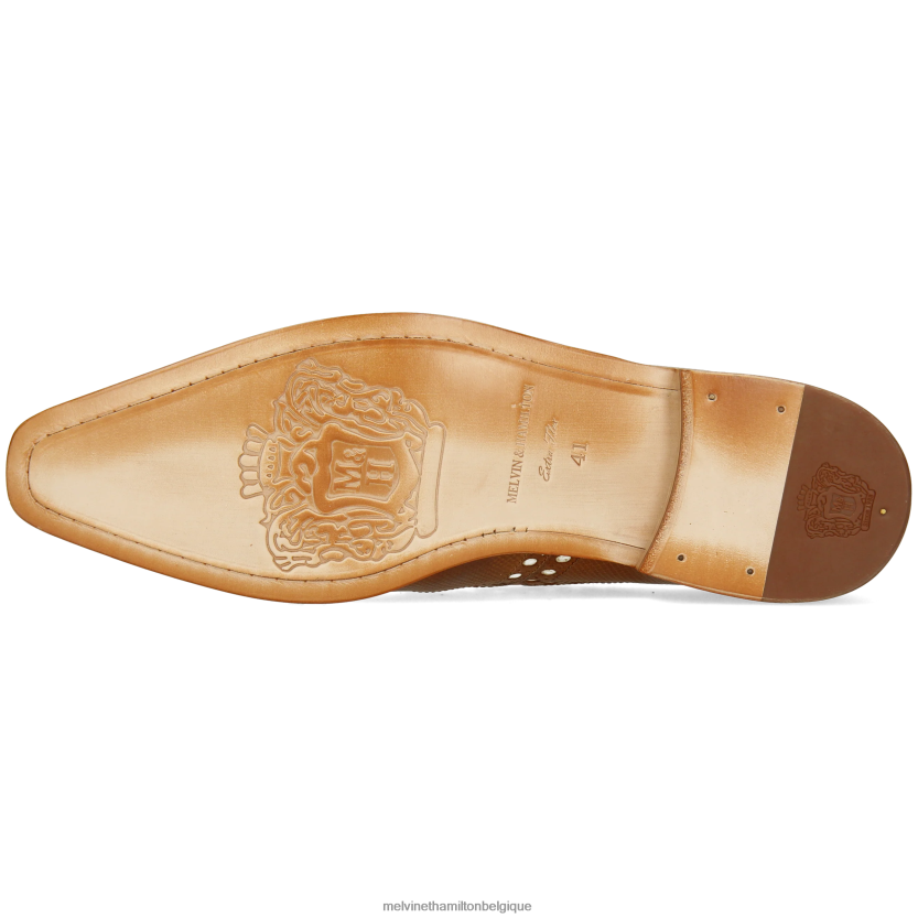 Melvin & Hamilton Hommes lance 66 R44228407 chaussures derby brun