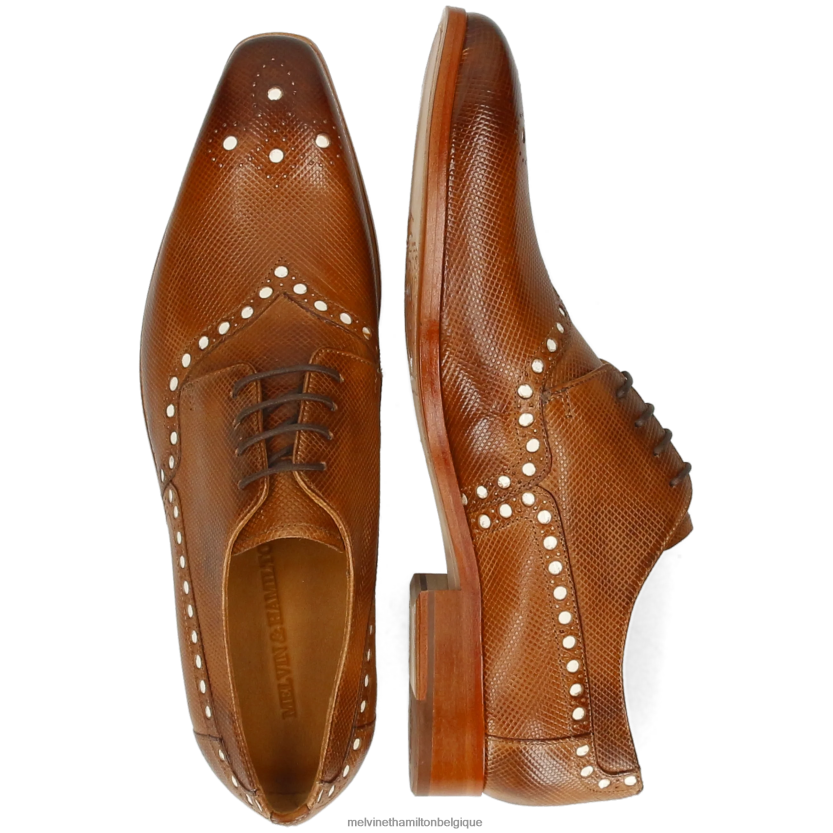 Melvin & Hamilton Hommes lance 66 R44228407 chaussures derby brun