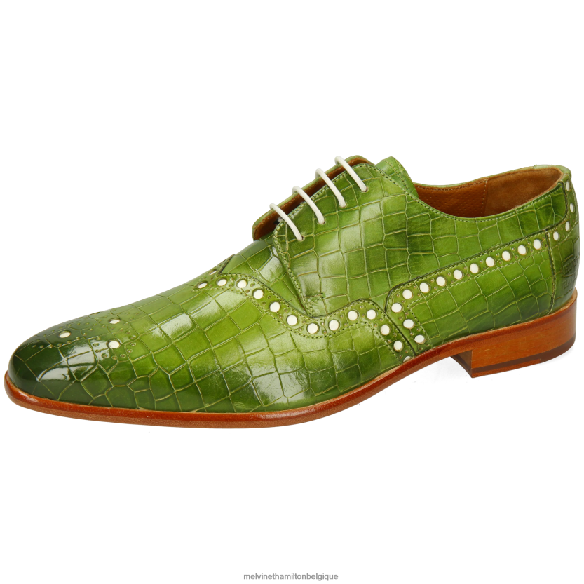 Melvin & Hamilton Hommes lance 66 R44228427 chaussures derby vert