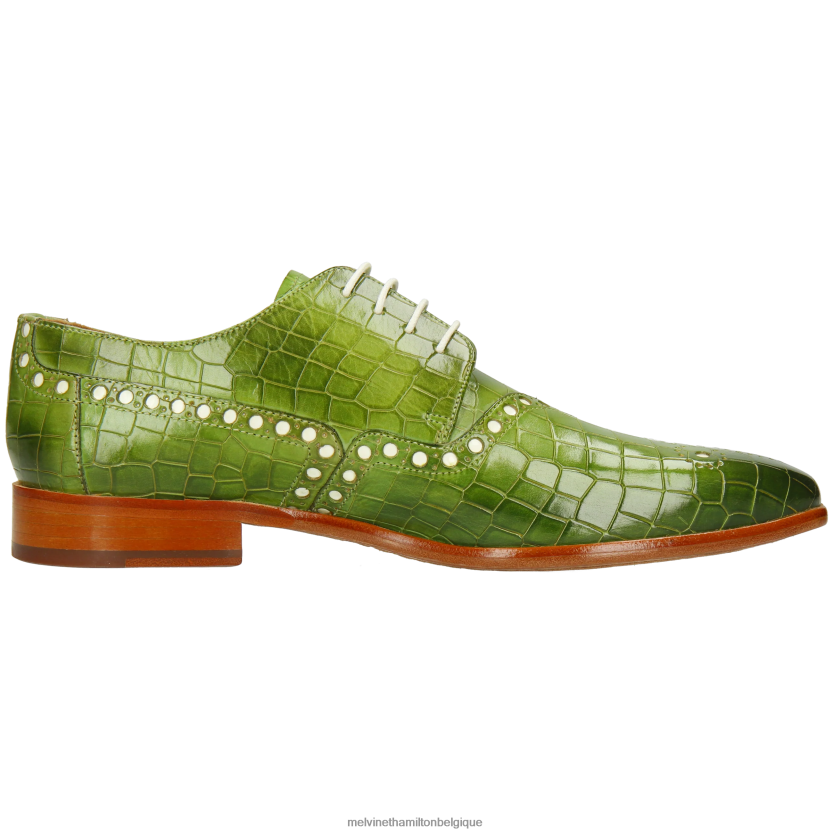 Melvin & Hamilton Hommes lance 66 R44228427 chaussures derby vert