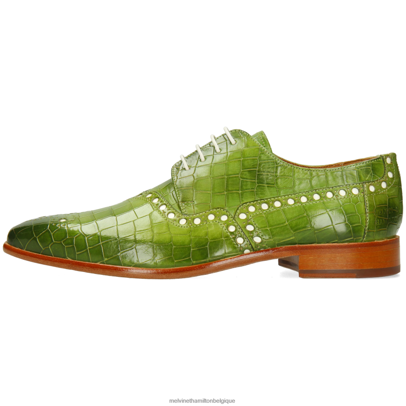 Melvin & Hamilton Hommes lance 66 R44228427 chaussures derby vert