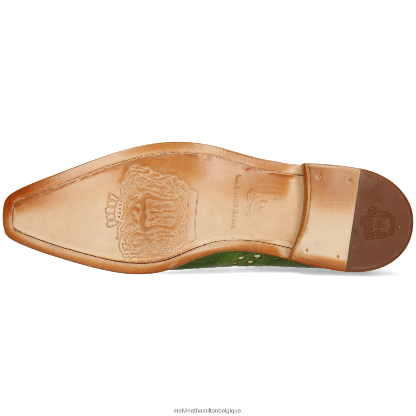 Melvin & Hamilton Hommes lance 66 R44228427 chaussures derby vert