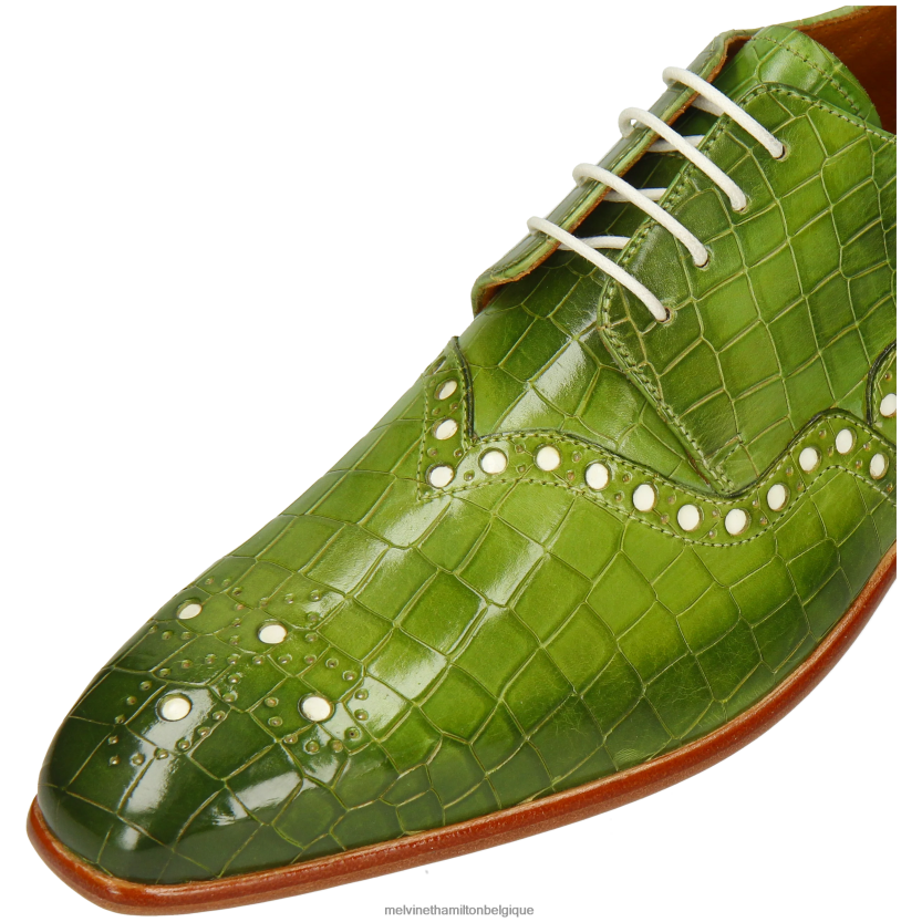 Melvin & Hamilton Hommes lance 66 R44228427 chaussures derby vert