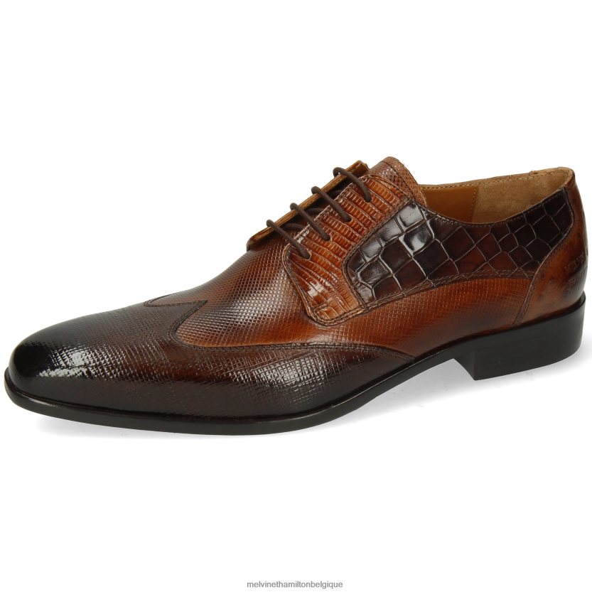 Melvin & Hamilton Hommes lance 9 R44228433 chaussures derby brun