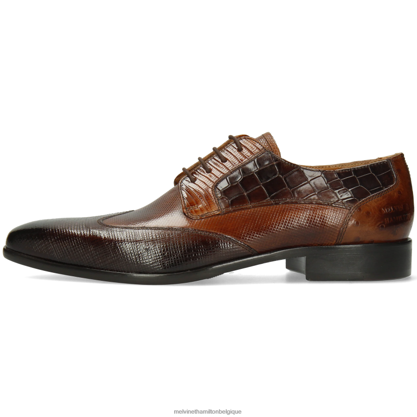 Melvin & Hamilton Hommes lance 9 R44228433 chaussures derby brun