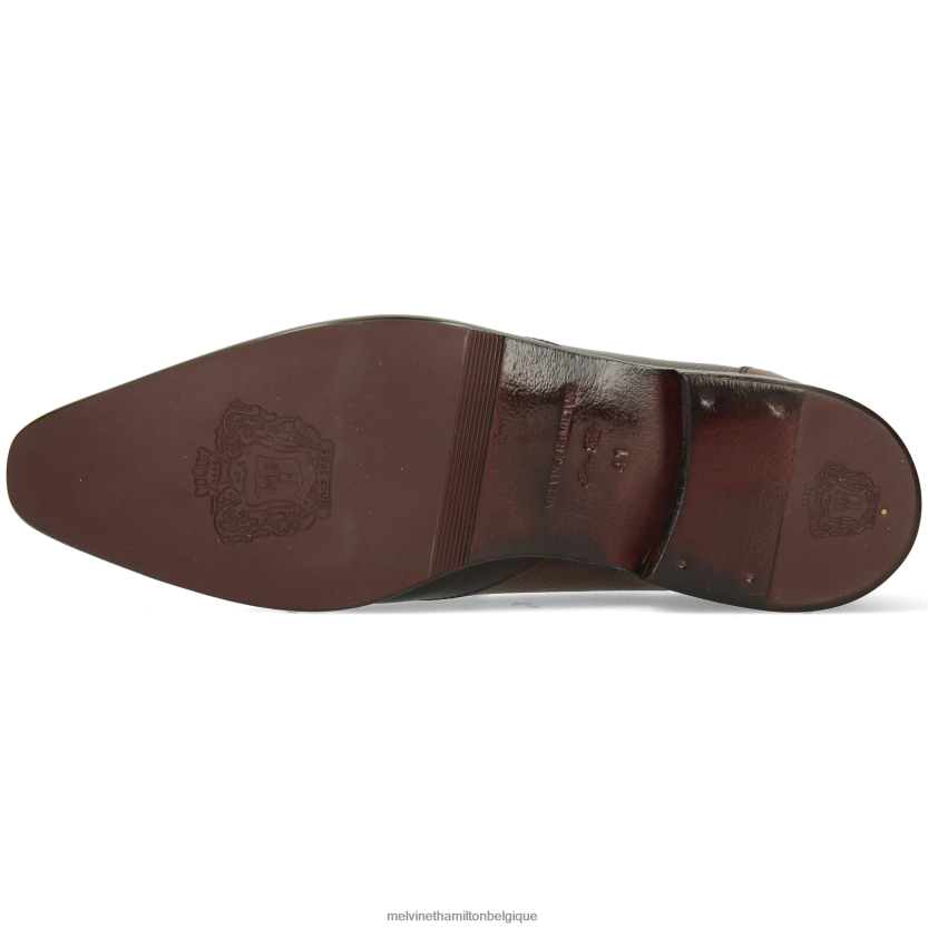 Melvin & Hamilton Hommes lance 9 R44228433 chaussures derby brun