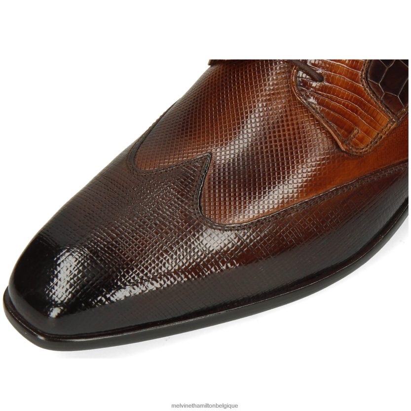 Melvin & Hamilton Hommes lance 9 R44228433 chaussures derby brun