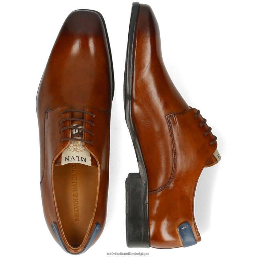 Melvin & Hamilton Hommes lien 1 R44228375 chaussures derby brun