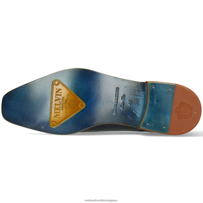 Melvin & Hamilton Hommes lien 1 R44228410 chaussures derby bleu