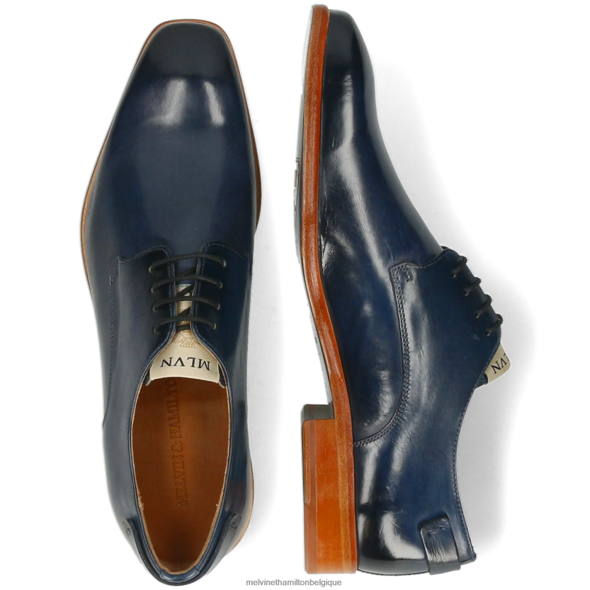 Melvin & Hamilton Hommes lien 1 R44228410 chaussures derby bleu