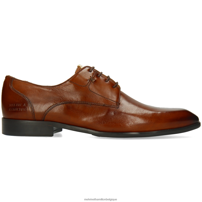 Melvin & Hamilton Hommes élysée 4 R44228384 chaussures derby brun