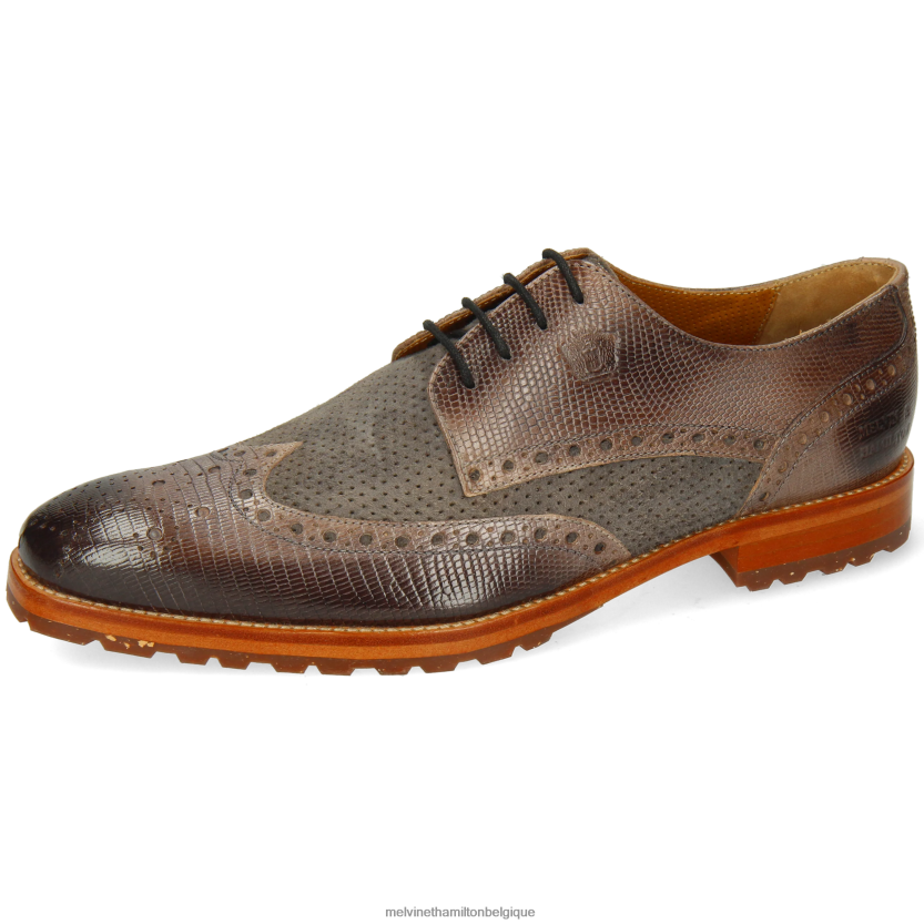 Melvin & Hamilton Hommes martine 15 R44228372 chaussures derby gris