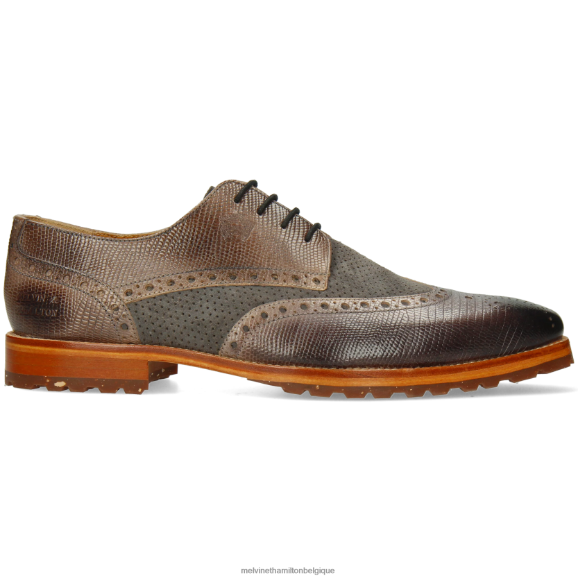 Melvin & Hamilton Hommes martine 15 R44228372 chaussures derby gris