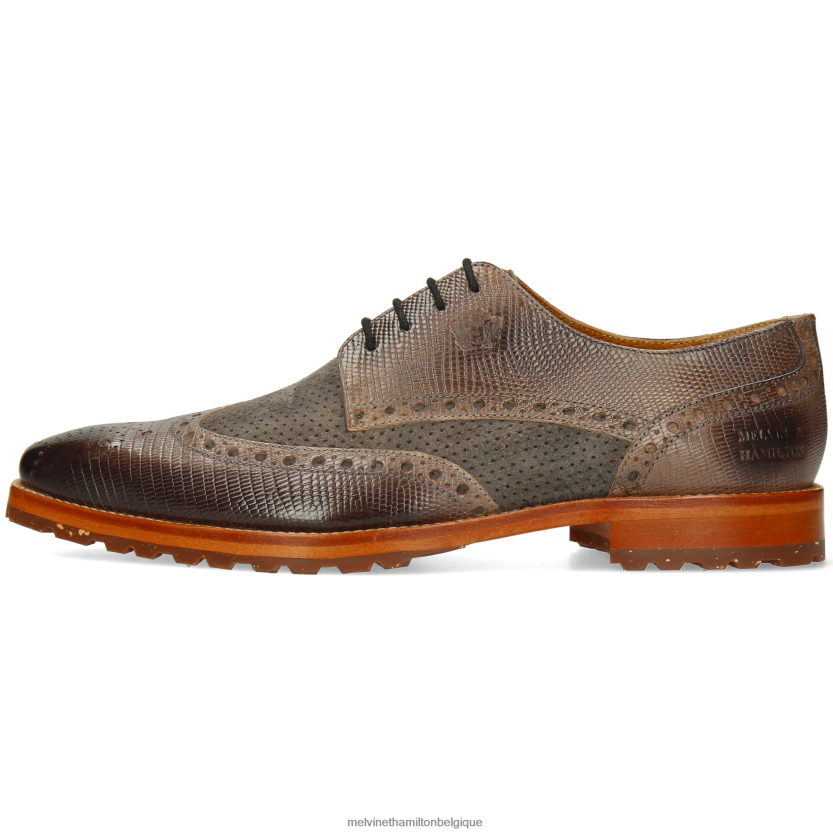 Melvin & Hamilton Hommes martine 15 R44228372 chaussures derby gris