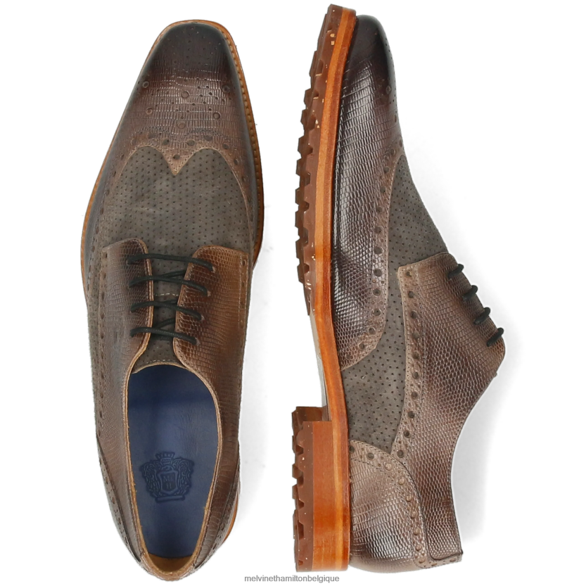 Melvin & Hamilton Hommes martine 15 R44228372 chaussures derby gris