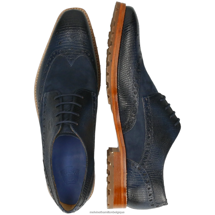 Melvin & Hamilton Hommes martine 15 R44228421 chaussures derby bleu