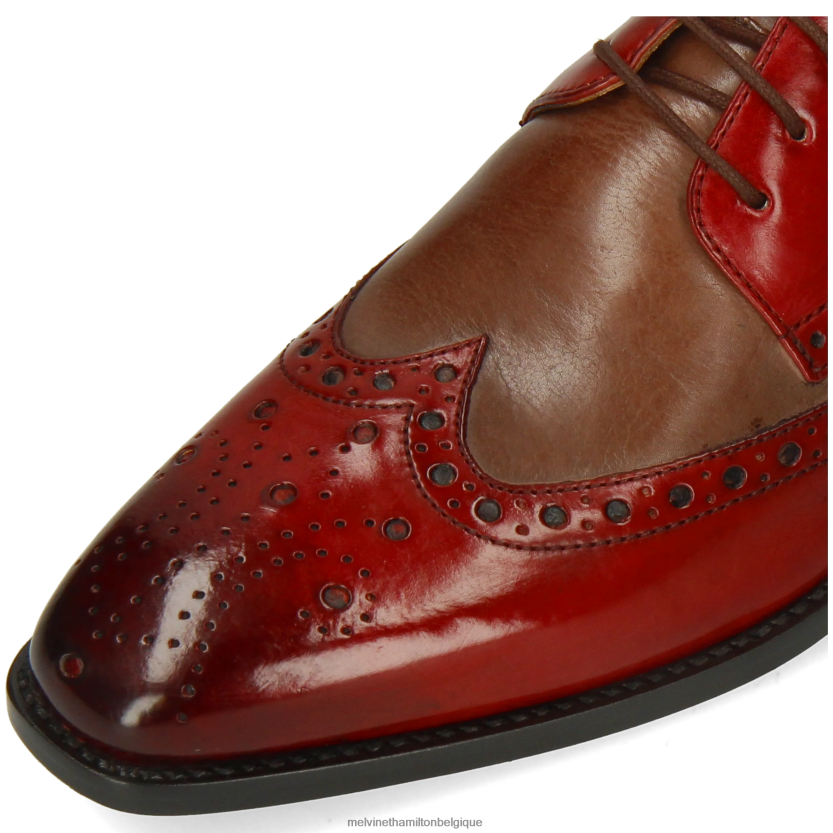 Melvin & Hamilton Hommes martine 15 R44228442 chaussures derby rouge