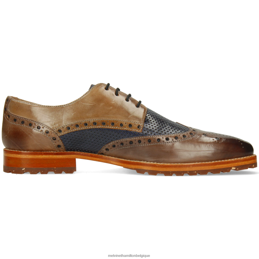 Melvin & Hamilton Hommes martine 15 R44228470 chaussures derby gris