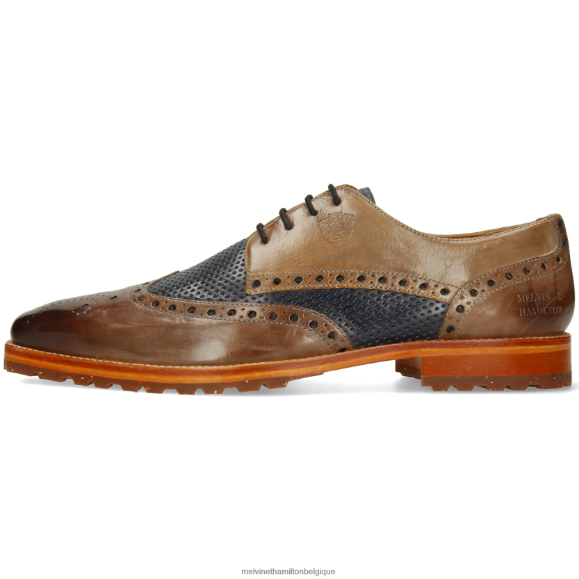 Melvin & Hamilton Hommes martine 15 R44228470 chaussures derby gris