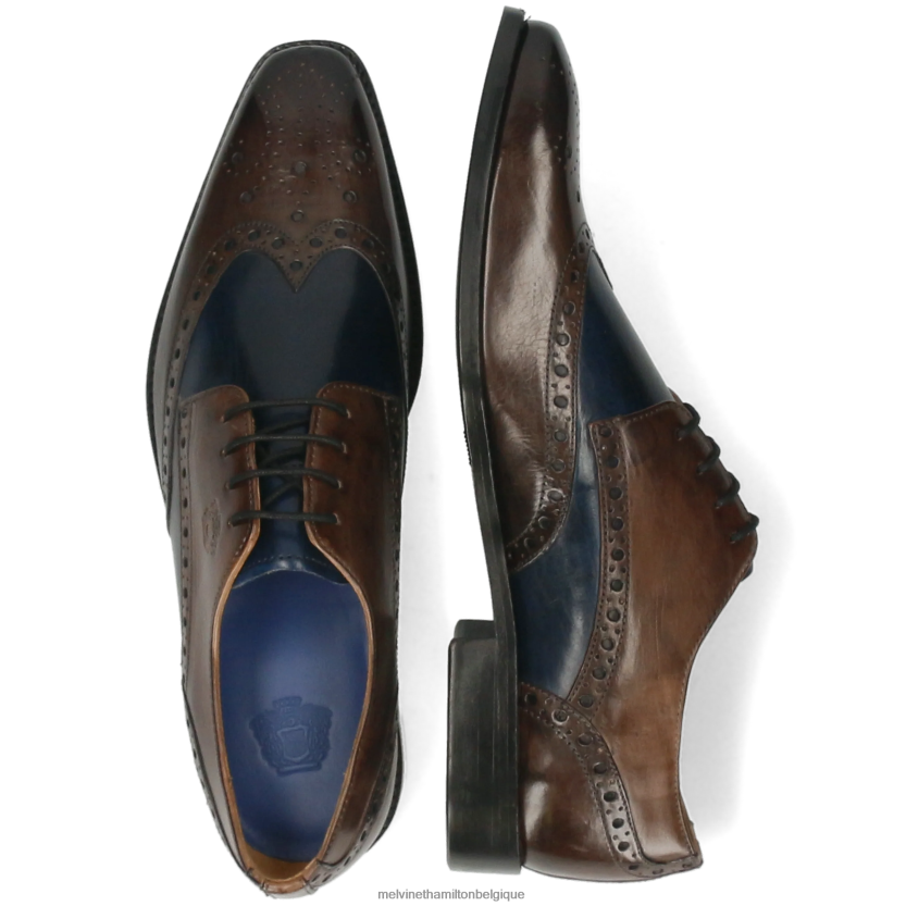 Melvin & Hamilton Hommes martine 15 R44228487 chaussures derby brun