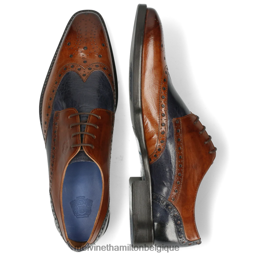 Melvin & Hamilton Hommes martine 15 R44228532 chaussures derby brun