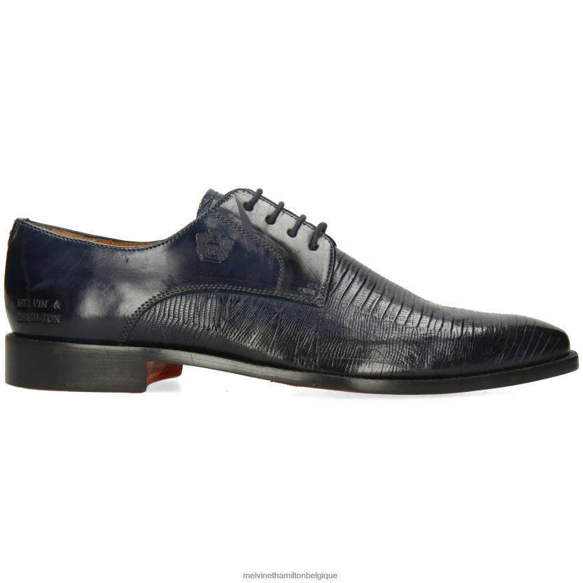 Melvin & Hamilton Hommes martine 1 R44228378 chaussures derby bleu