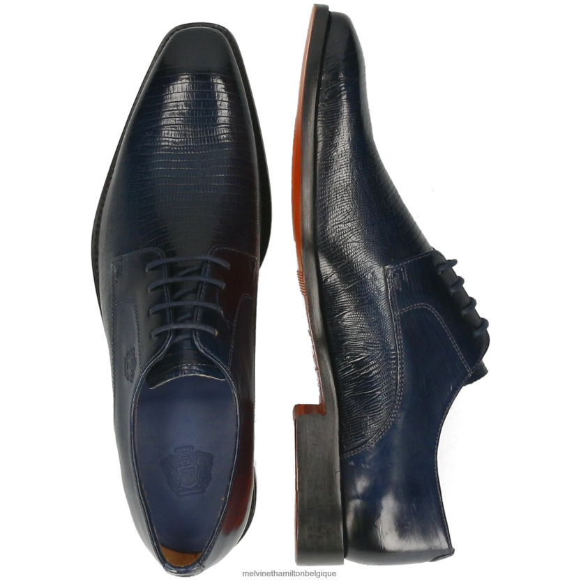 Melvin & Hamilton Hommes martine 1 R44228378 chaussures derby bleu