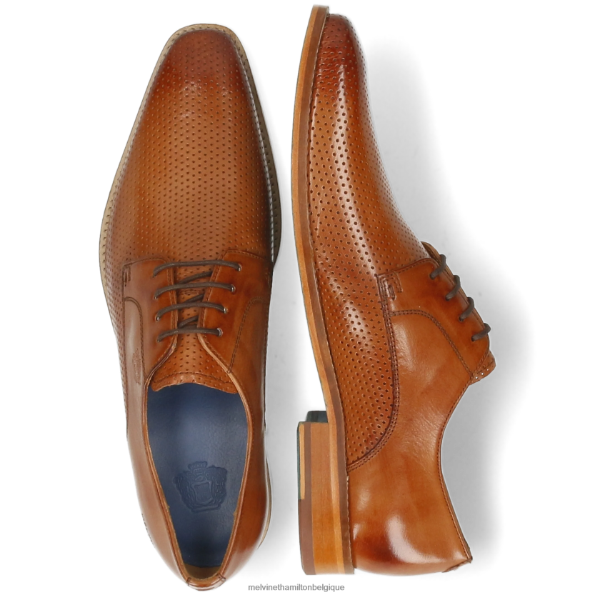 Melvin & Hamilton Hommes martine 1 R44228563 chaussures derby brun