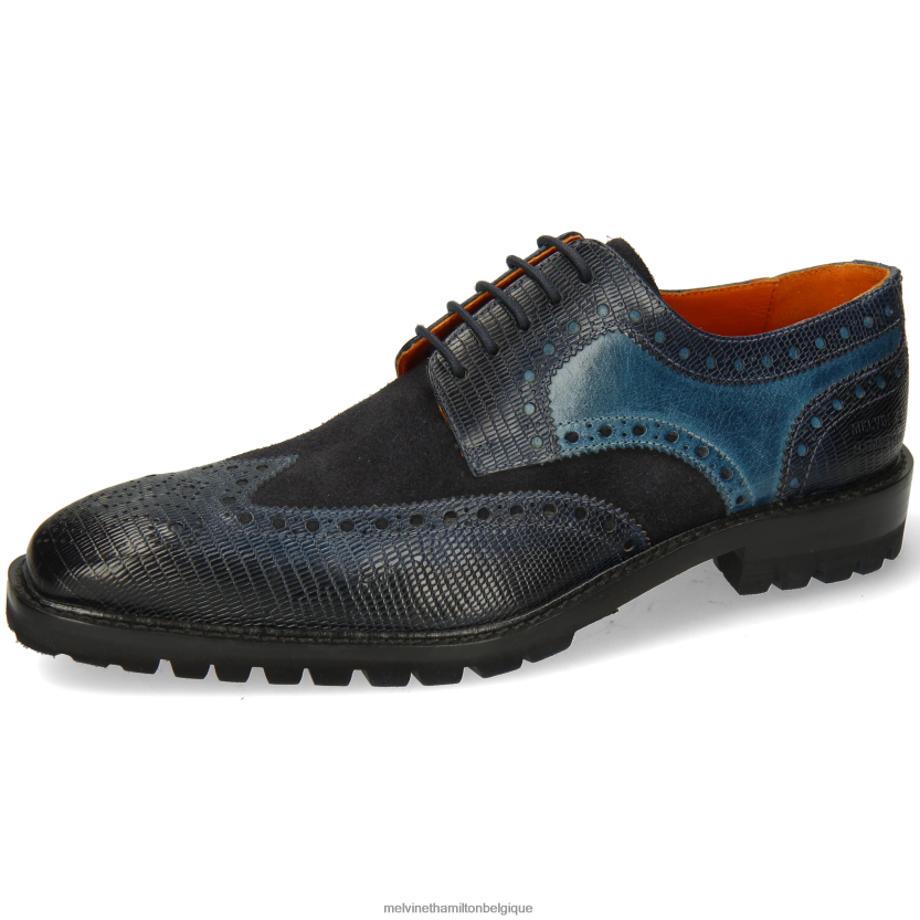 Melvin & Hamilton Hommes marvin 1 R44228379 chaussures derby bleu