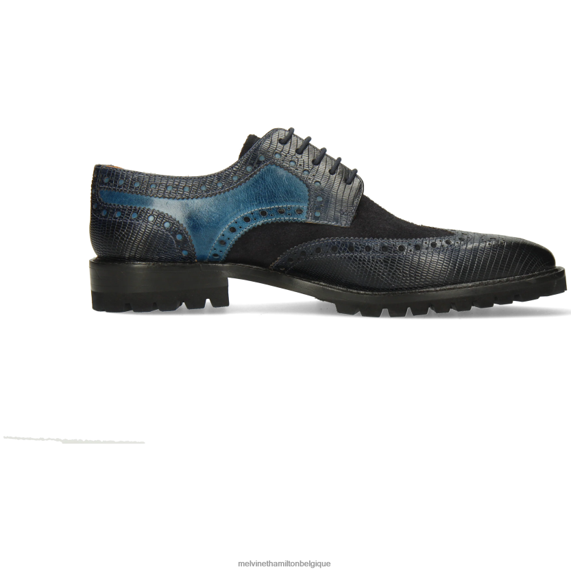 Melvin & Hamilton Hommes marvin 1 R44228379 chaussures derby bleu