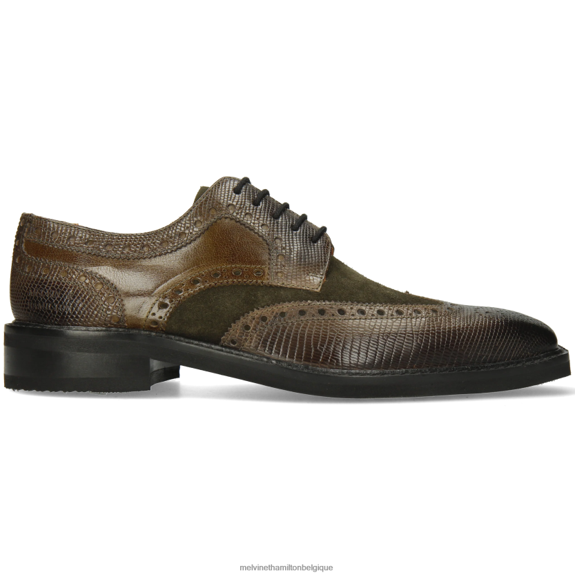 Melvin & Hamilton Hommes marvin 1 R44228388 chaussures derby vert