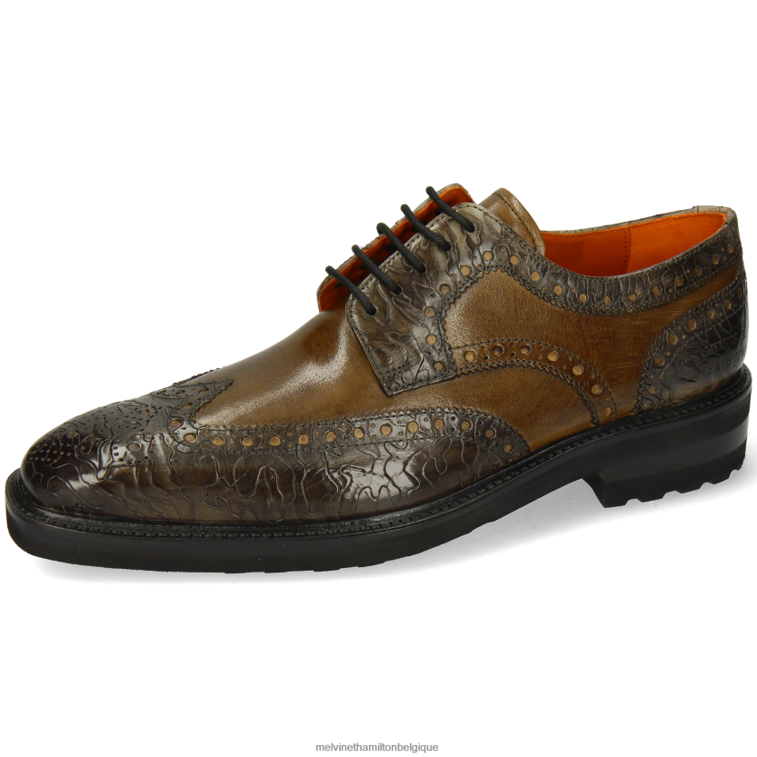 Melvin & Hamilton Hommes marvin 1 R44228461 chaussures derby kaki
