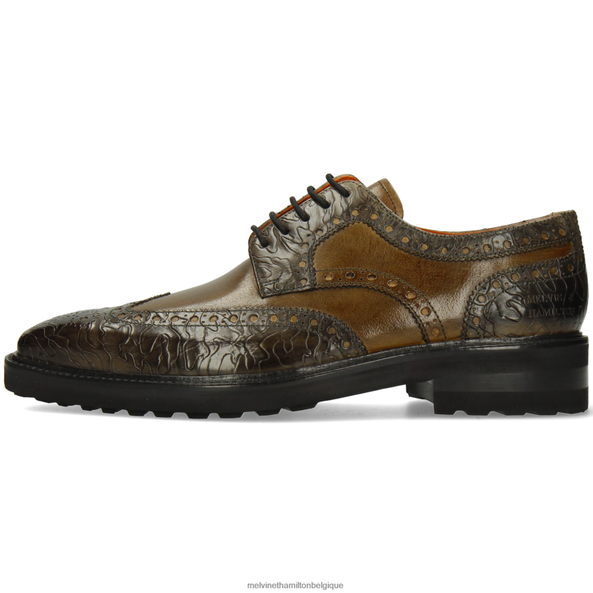 Melvin & Hamilton Hommes marvin 1 R44228461 chaussures derby kaki