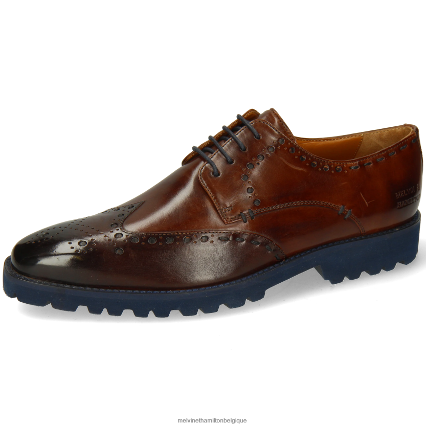 Melvin & Hamilton Hommes Émile 10 R44228363 chaussures derby brun