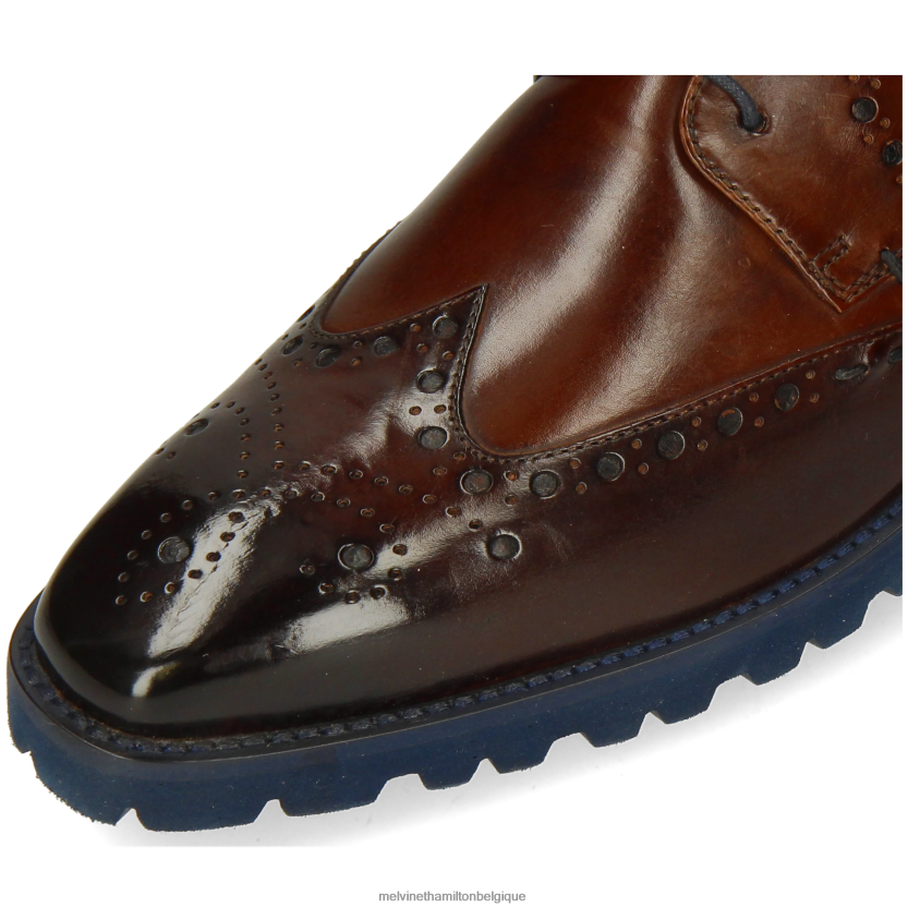 Melvin & Hamilton Hommes Émile 10 R44228363 chaussures derby brun