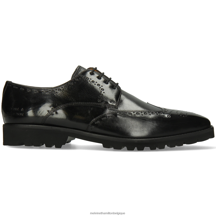 Melvin & Hamilton Hommes Émile 10 R44228383 chaussures derby noir