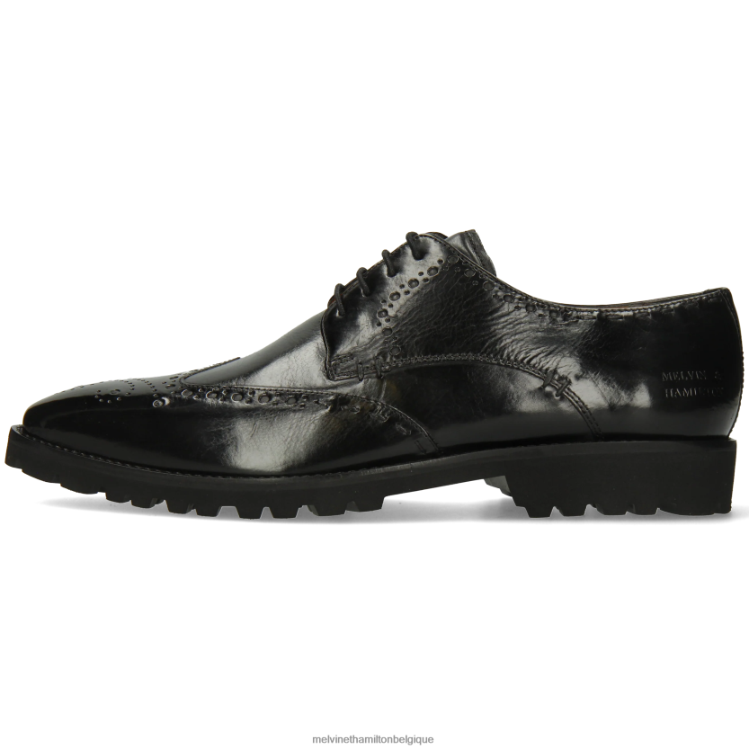 Melvin & Hamilton Hommes Émile 10 R44228383 chaussures derby noir