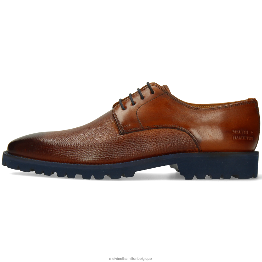Melvin & Hamilton Hommes Émile 1 R44228364 chaussures derby brun