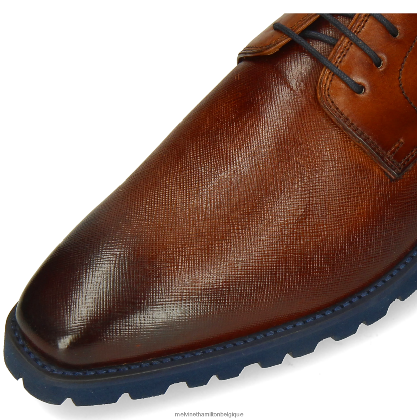 Melvin & Hamilton Hommes Émile 1 R44228364 chaussures derby brun