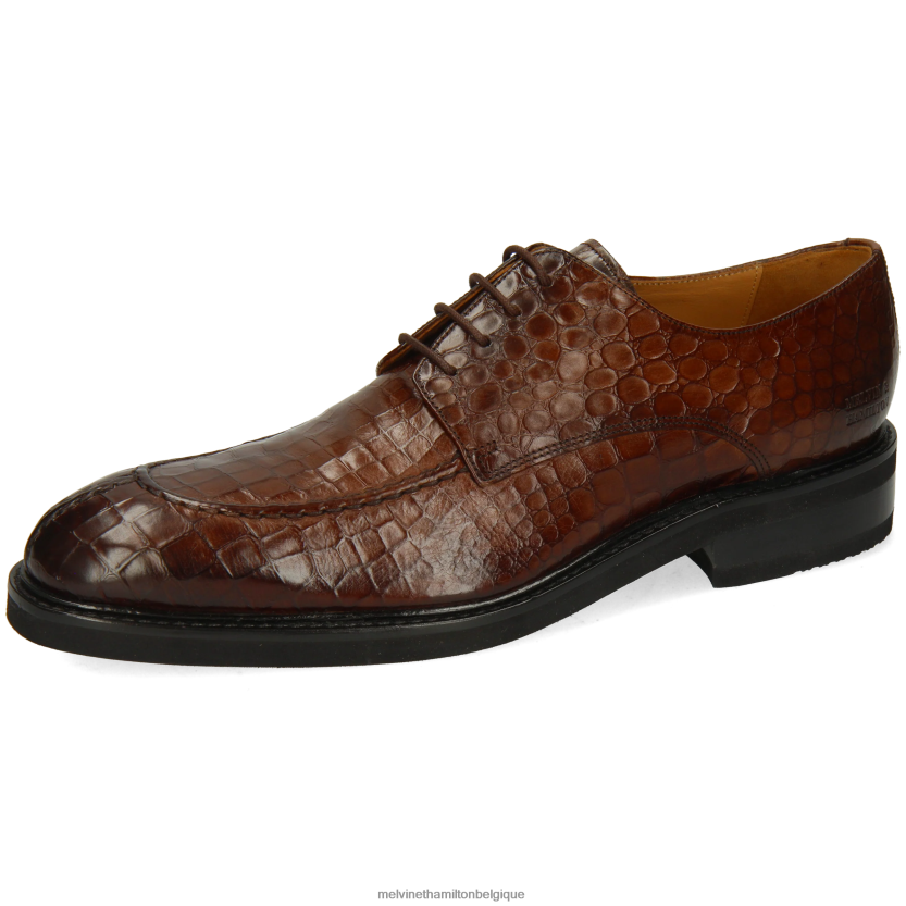 Melvin & Hamilton Hommes parker 1 R44228413 chaussures derby brun