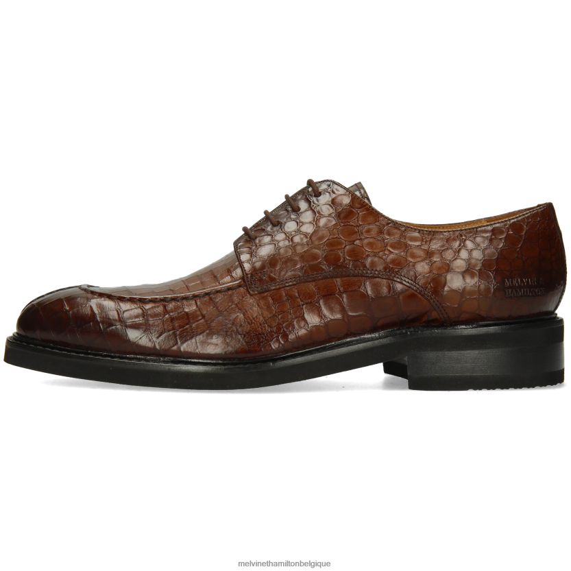 Melvin & Hamilton Hommes parker 1 R44228413 chaussures derby brun